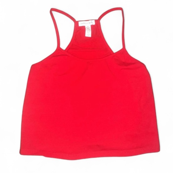 Ambiance Tops - Ambiance Women’s Red Racer Back Top NWOT Size Medium